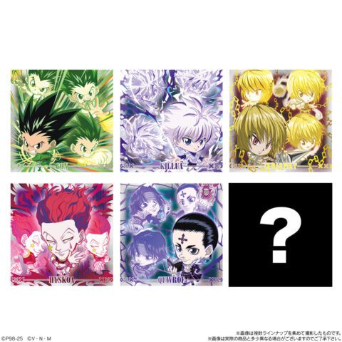 にふぉるめーしょん-HUNTER×HUNTER-シール×ウエハースvol.7ラインアップ
