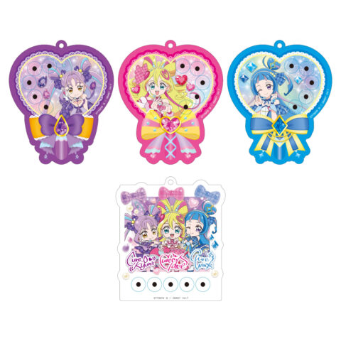 プリキュアパチパチデコネーム　4種