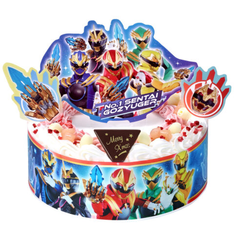 ナンバーワン戦隊ゴジュウジャー キャラデコケーキ