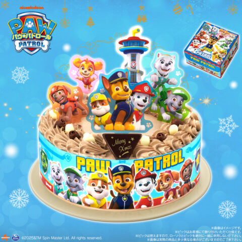 パウ・パトロールキャラデコケーキ