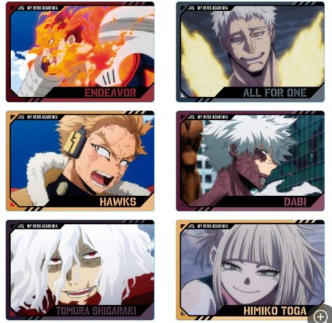 ヒロアカウエハース4 6種