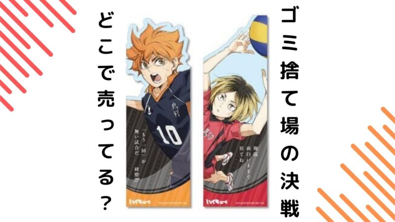 ハイキューブックマークコレクションVol.2 シークレット箔押し烏野高校