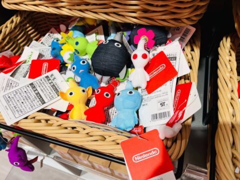 ニンテンドー京都で売ってたピクミンぬいぐるみマスコット