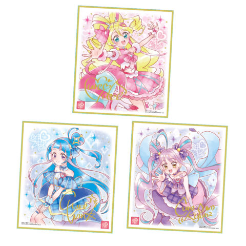 プリキュア色紙ART7　3種