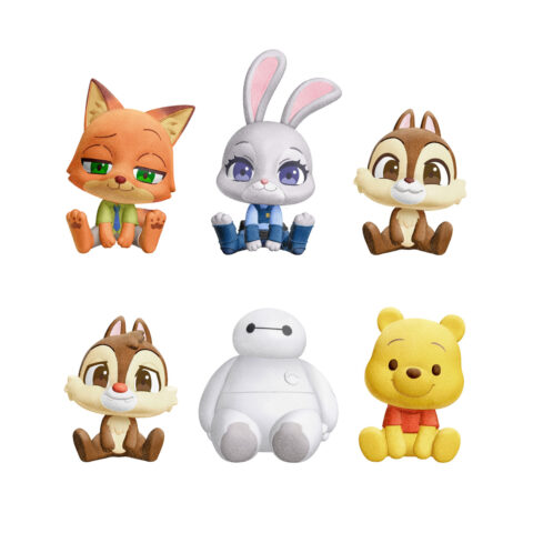 ディズニーモフきゅんおすわりどーる　全6種