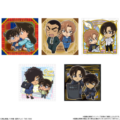 コナンアポトキシングミ　シール5種
