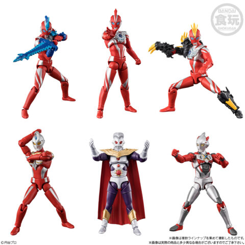 超動αウルトラマン13　全6種